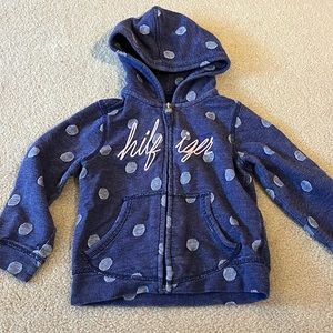 3T Tommy Hilfiger Polka Dot hoodie